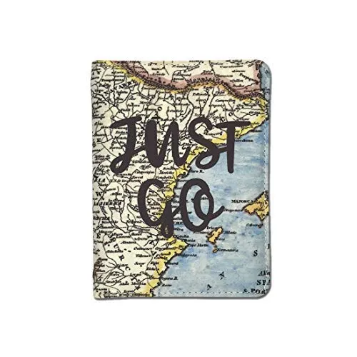 Passport Cover Travel Wallet Organizer  - Just Go