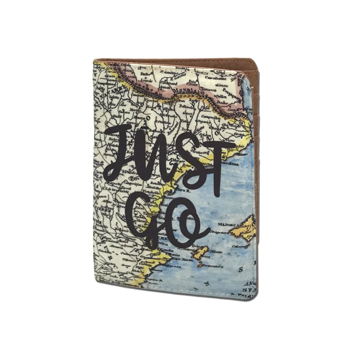 Passport Cover Travel Wallet Organizer  - Just Go