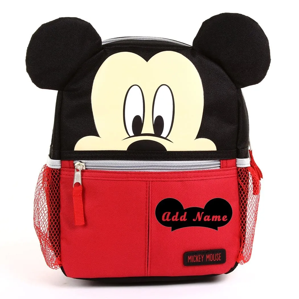 Personalized Mickey Mouse 10 Inch Mini Backpack with Harness