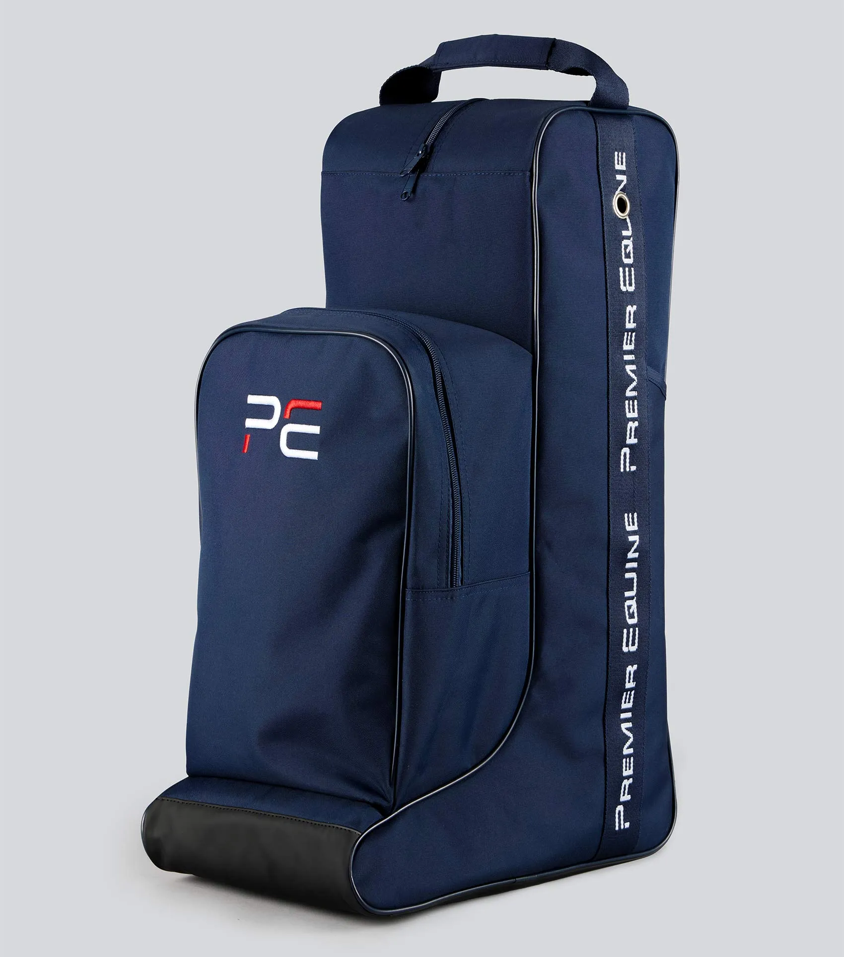 Premier Equine Tall Boot Bag with Storage Navy