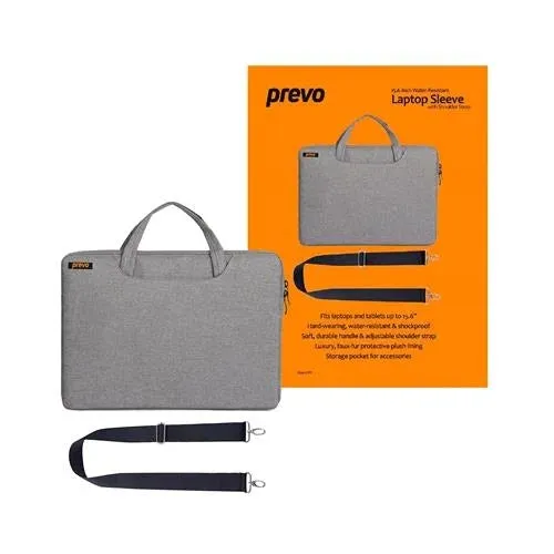 Prevo LB001 15.6" Notebook Sleeve Case - Light Grey | 871463