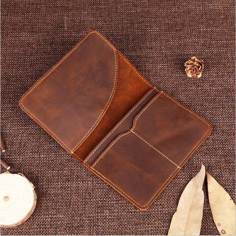 Priam Handmade Leather Passport Cover