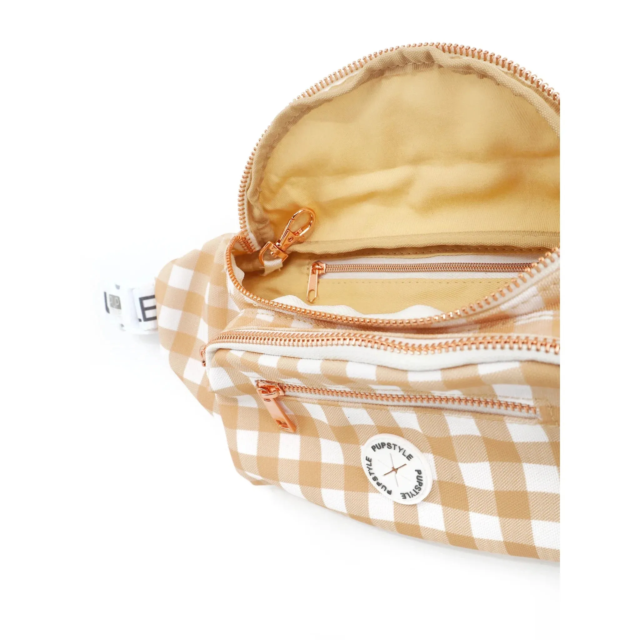 Pupstyle Suburban Collection Crème Brulee Parent Bum Bag