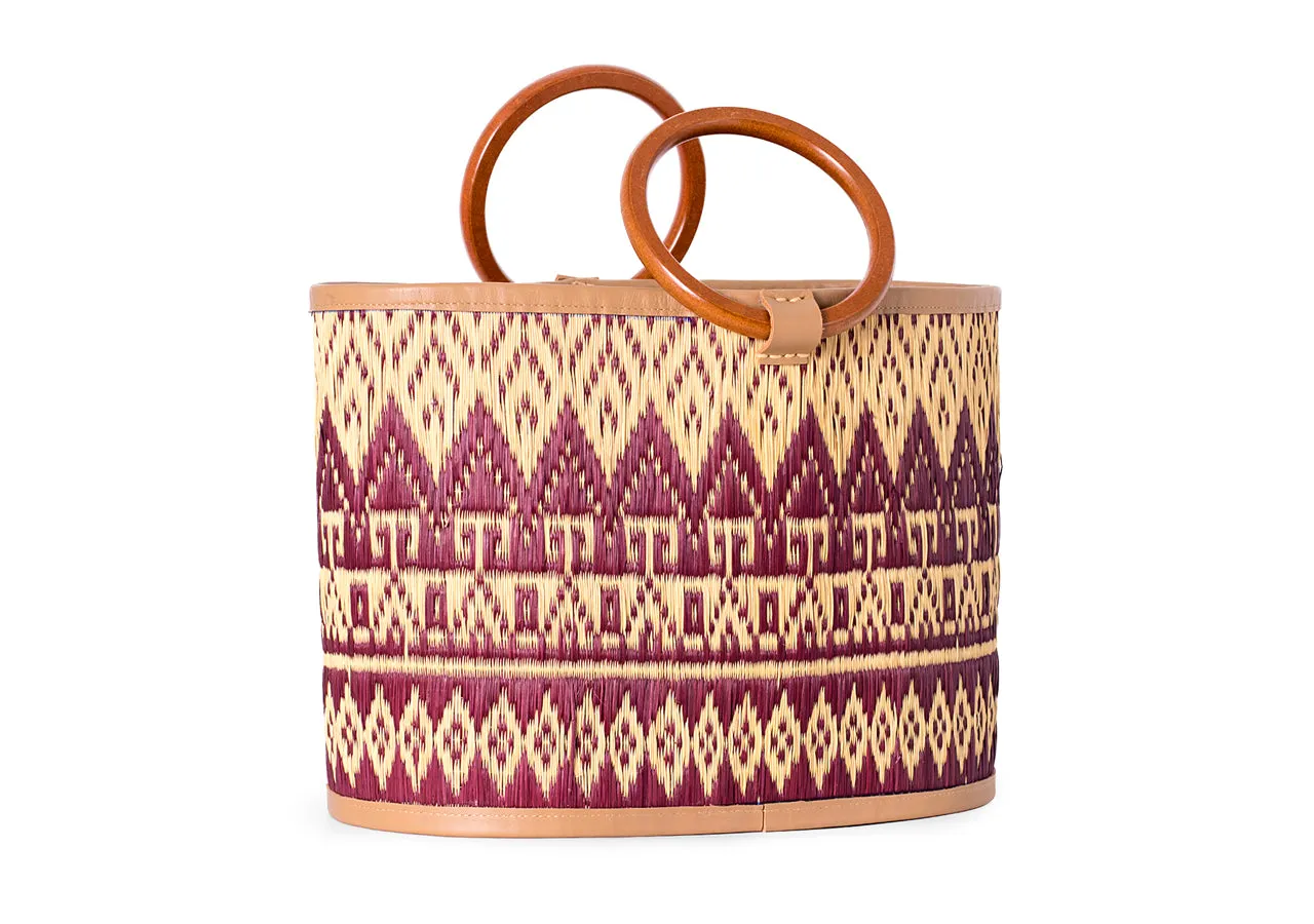 Purple Square Basket