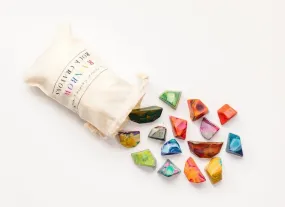 Rainbow Rock Crayons | "Perfect for little hands to hold!"