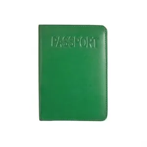 RFID Blocking Leather Passport Holder