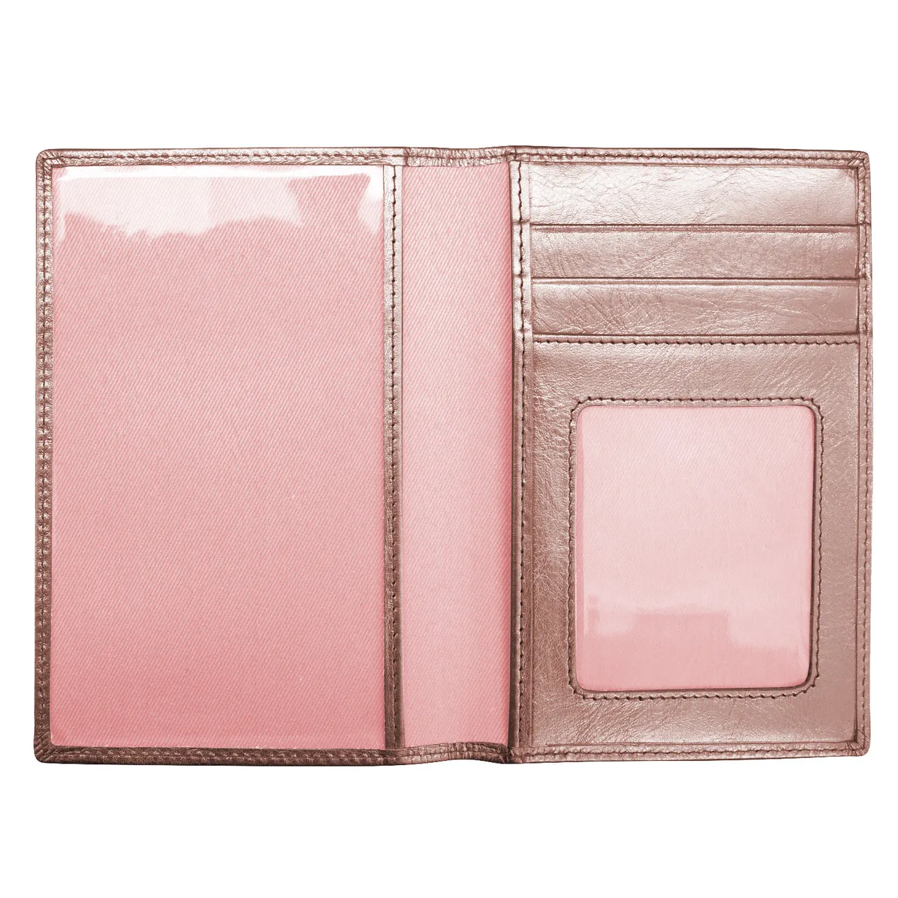 RFID Blocking Leather Passport Wallet