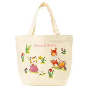 Richard Scarry Canvas Tote Bag · Garden *Limited Edition