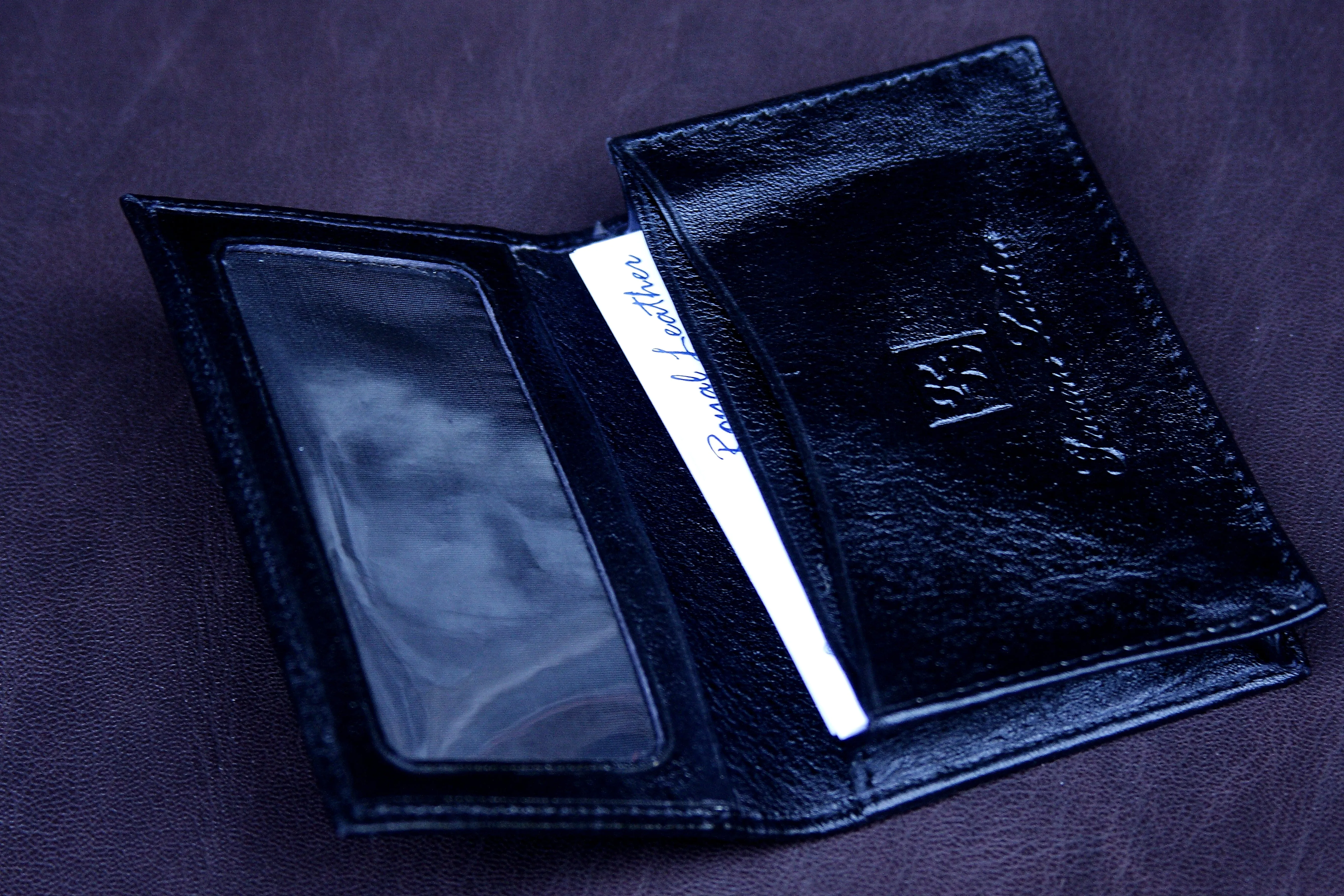 RL Classic Mens Leather Card Holder