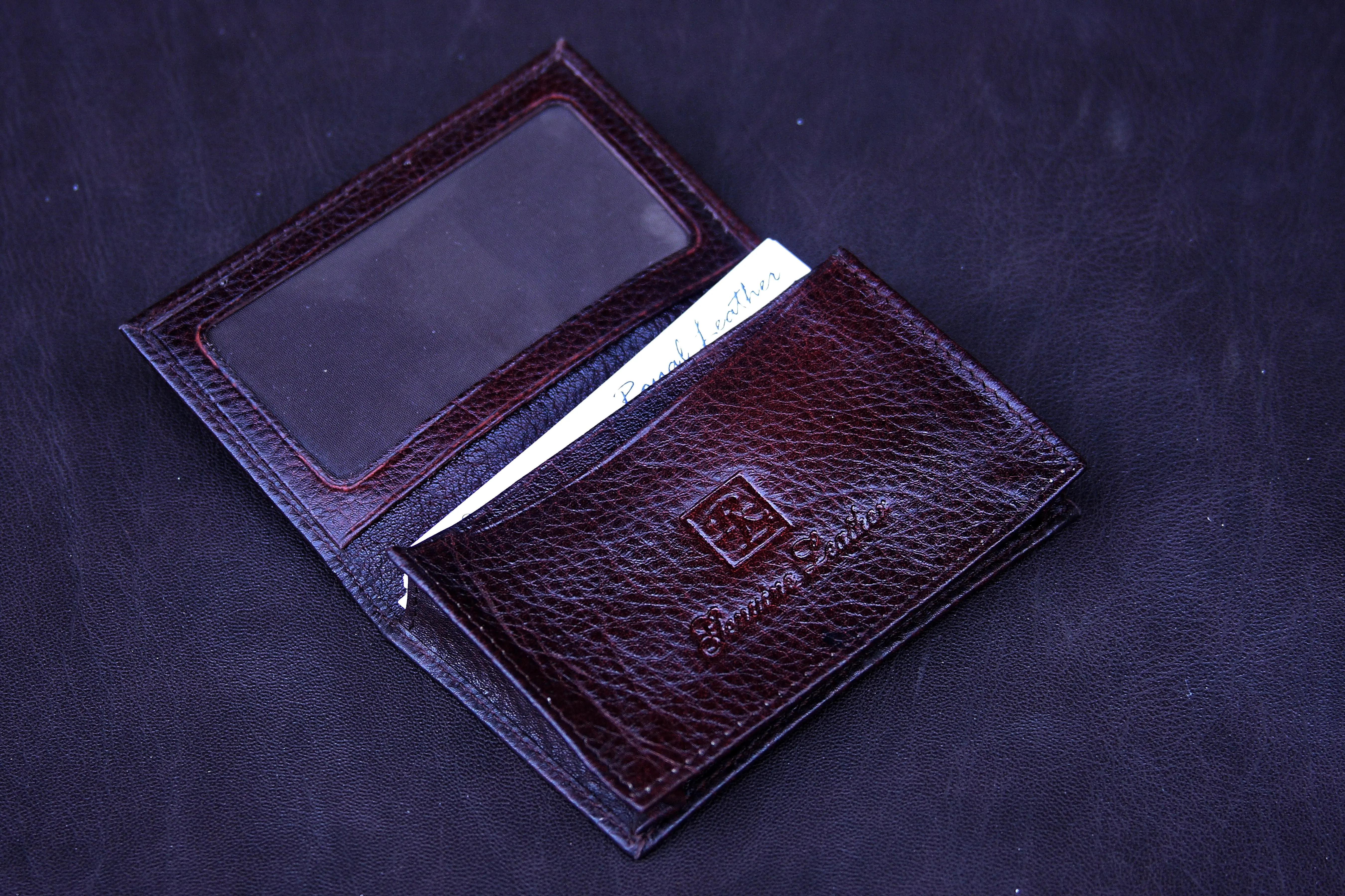 RL Classic Mens Leather Card Holder