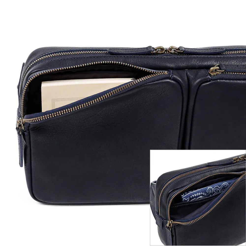 Roadster Tri-zip Crossbody Bag