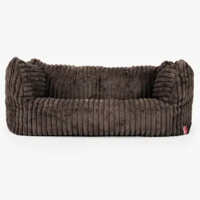 Ruben Bean Bag Sofa - Ultra Plush Cord Sable