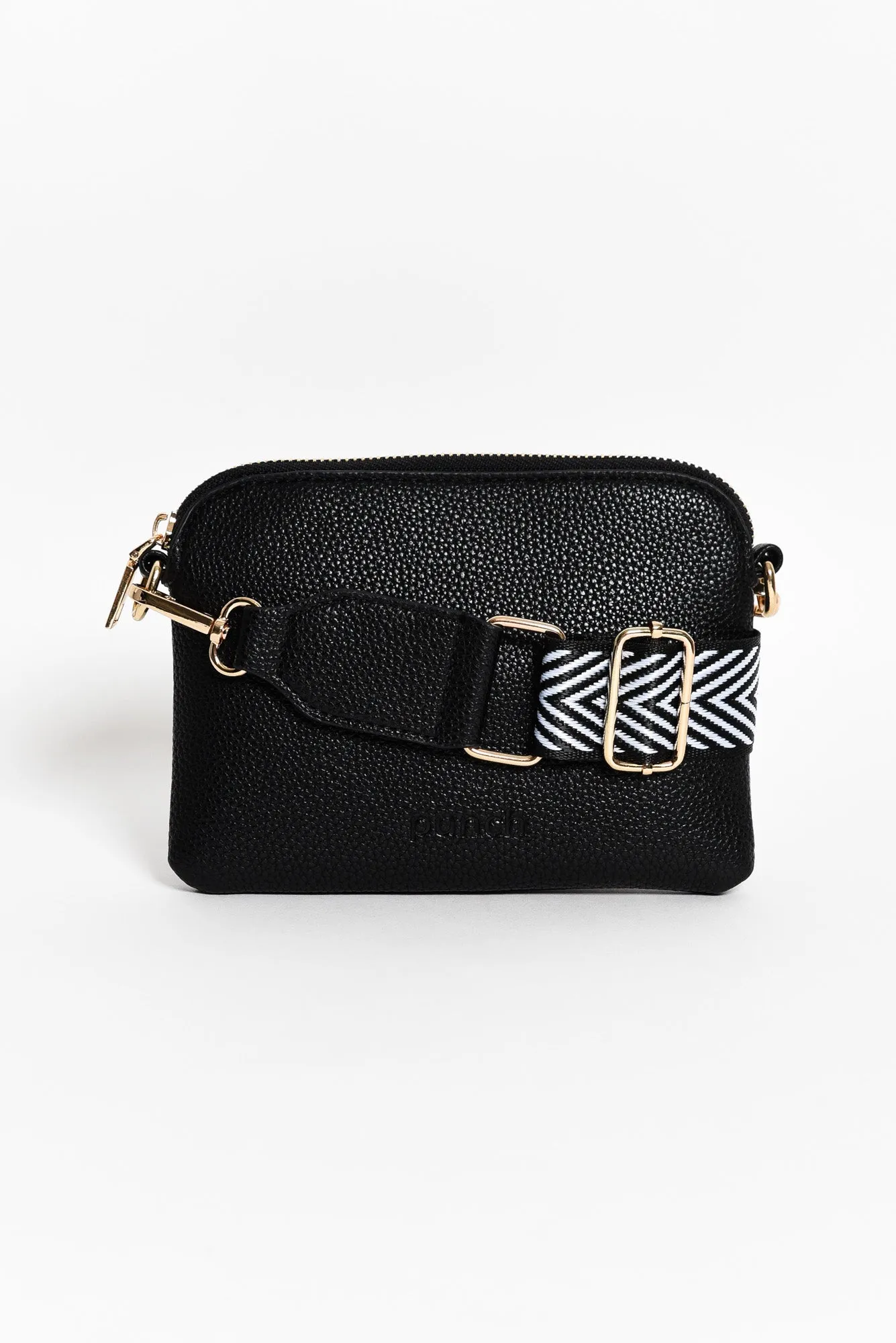 Sally Black Mini Crossbody Bag