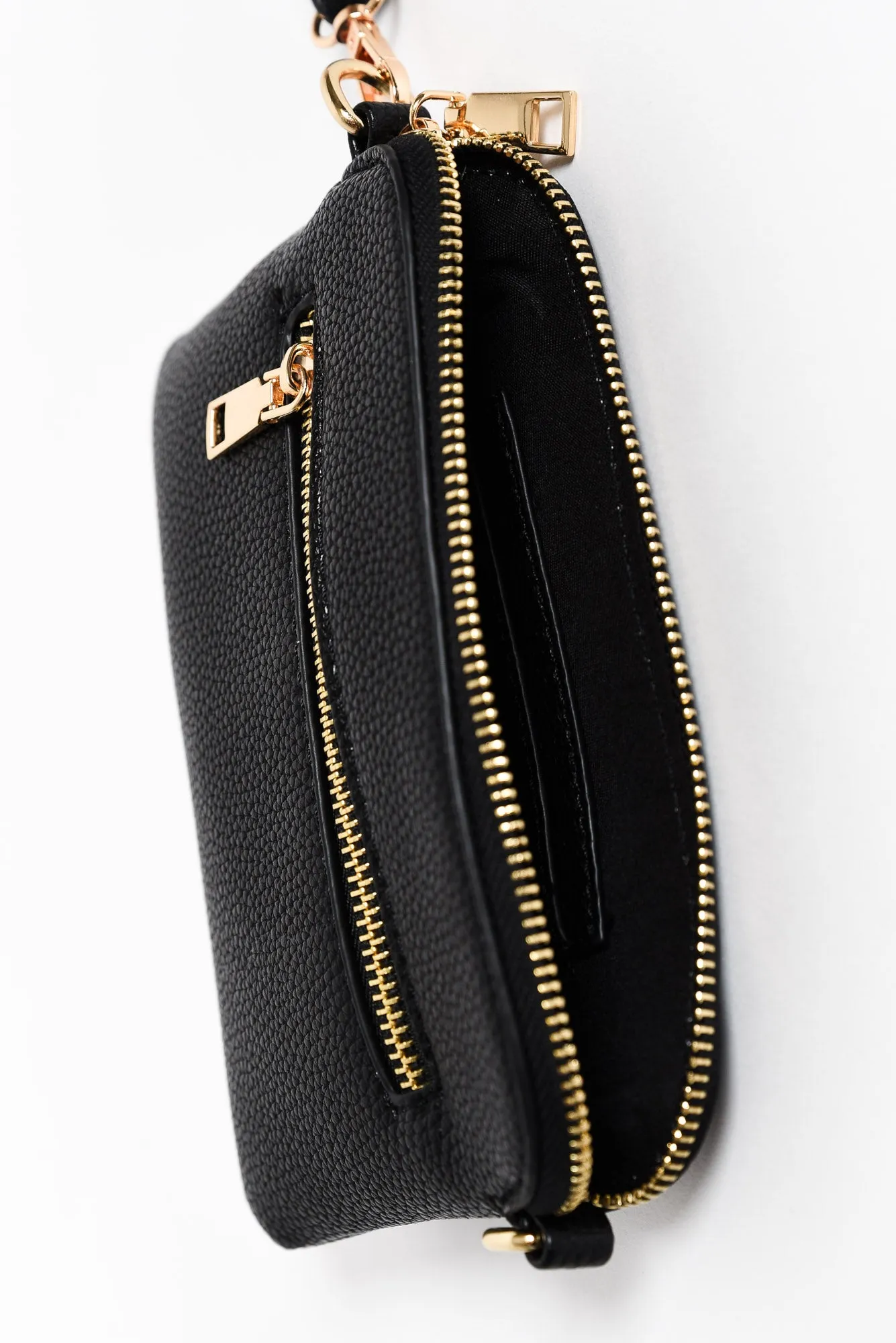 Sally Black Mini Crossbody Bag