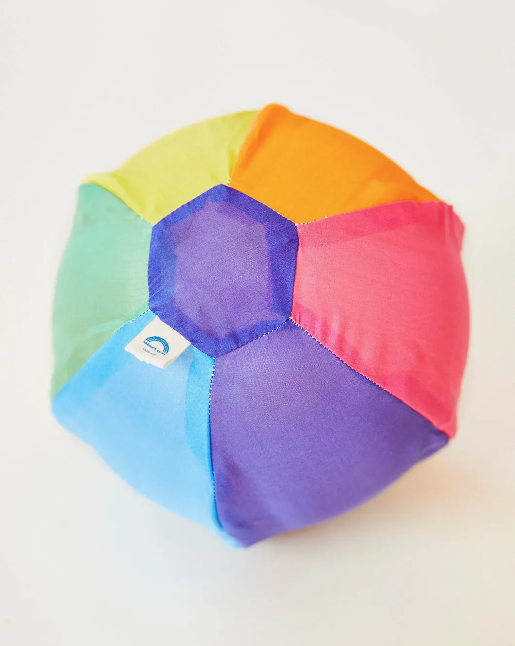 Sarah's Silks Rainbow Balloon Ball - 100% Silk Balloon Cover