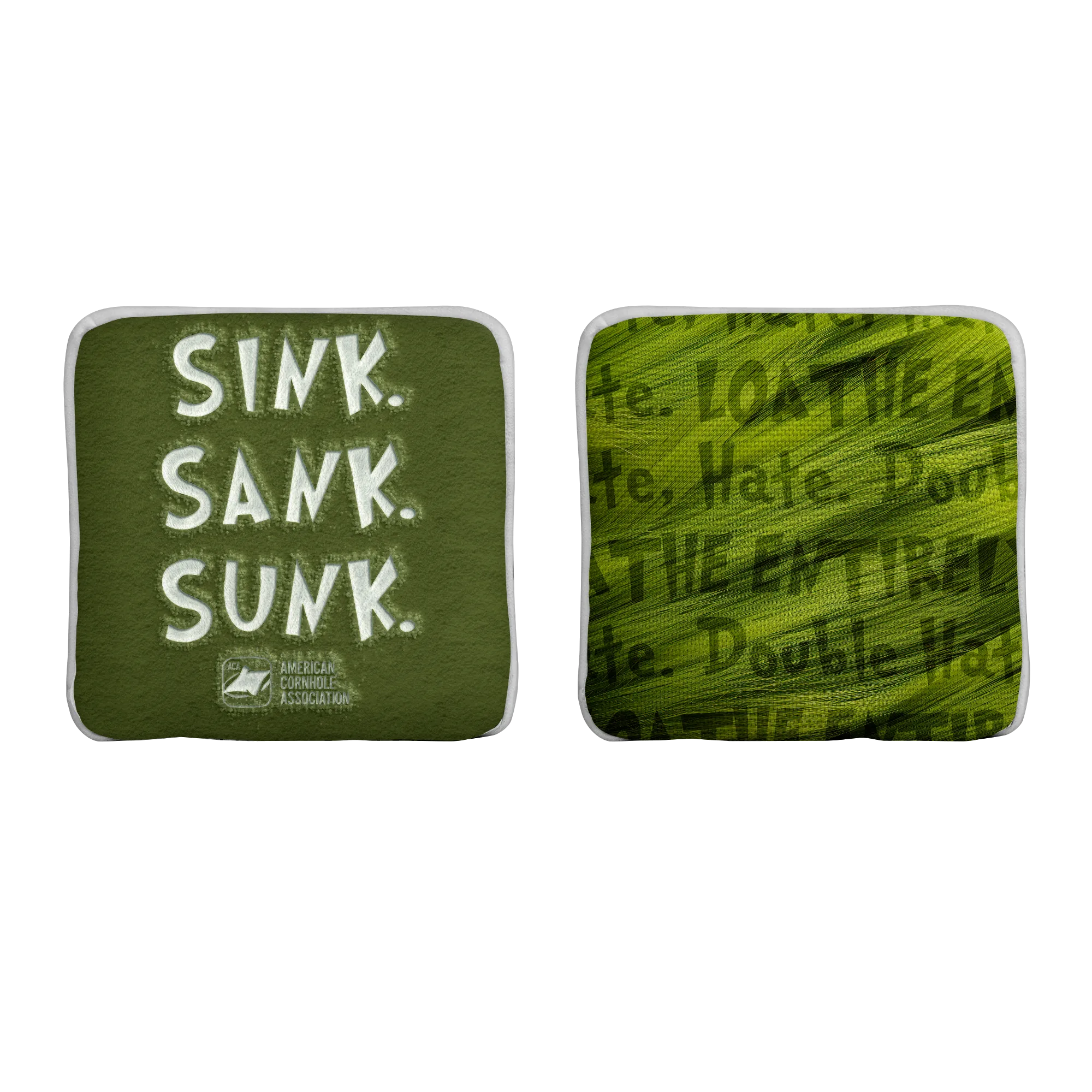 Sink Sank Sunk Limited Edition Synergy Edge Cornhole Bags | 12.24 Drop