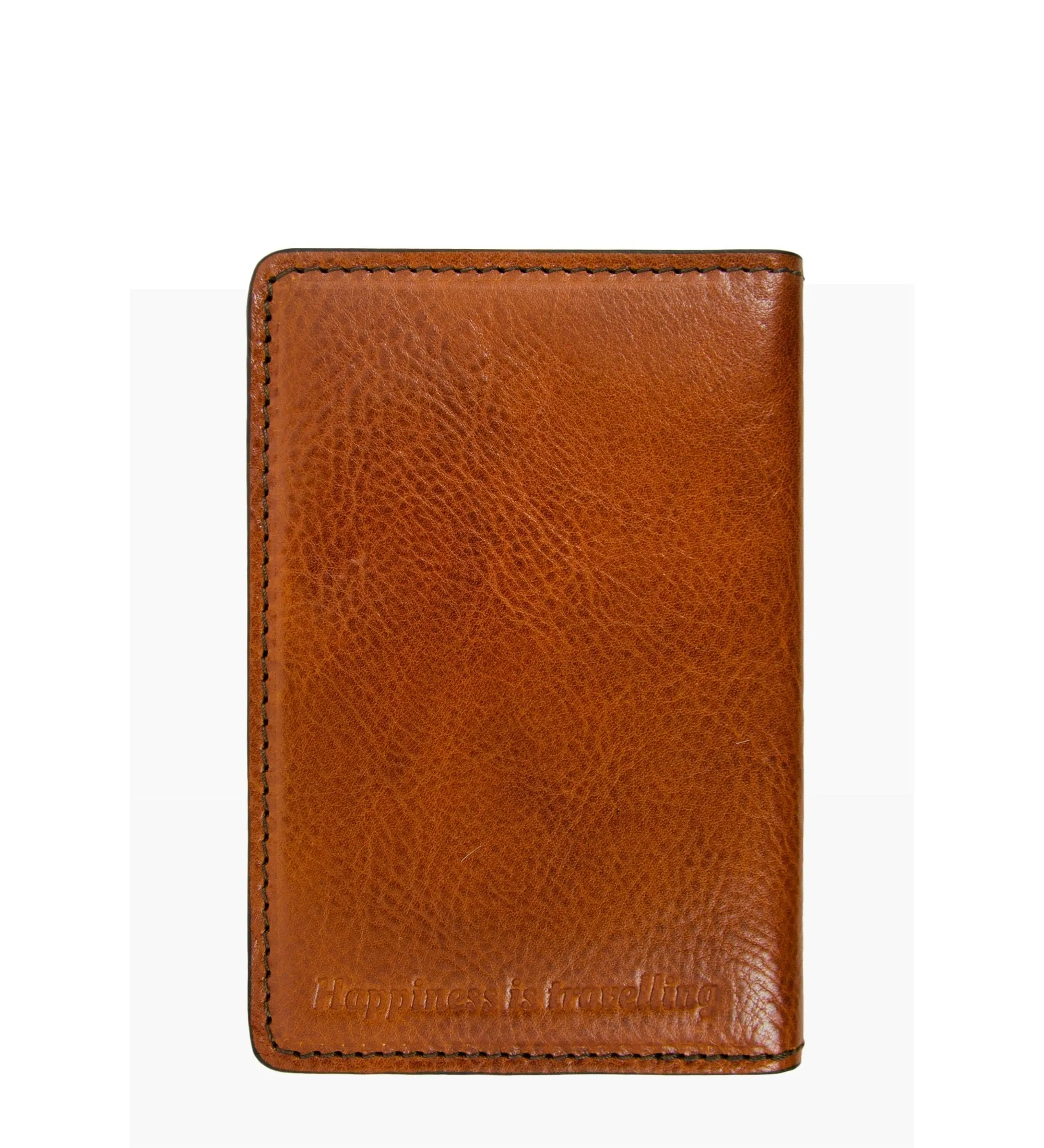 Small Leather Passport Holder - Gulliver's Travels