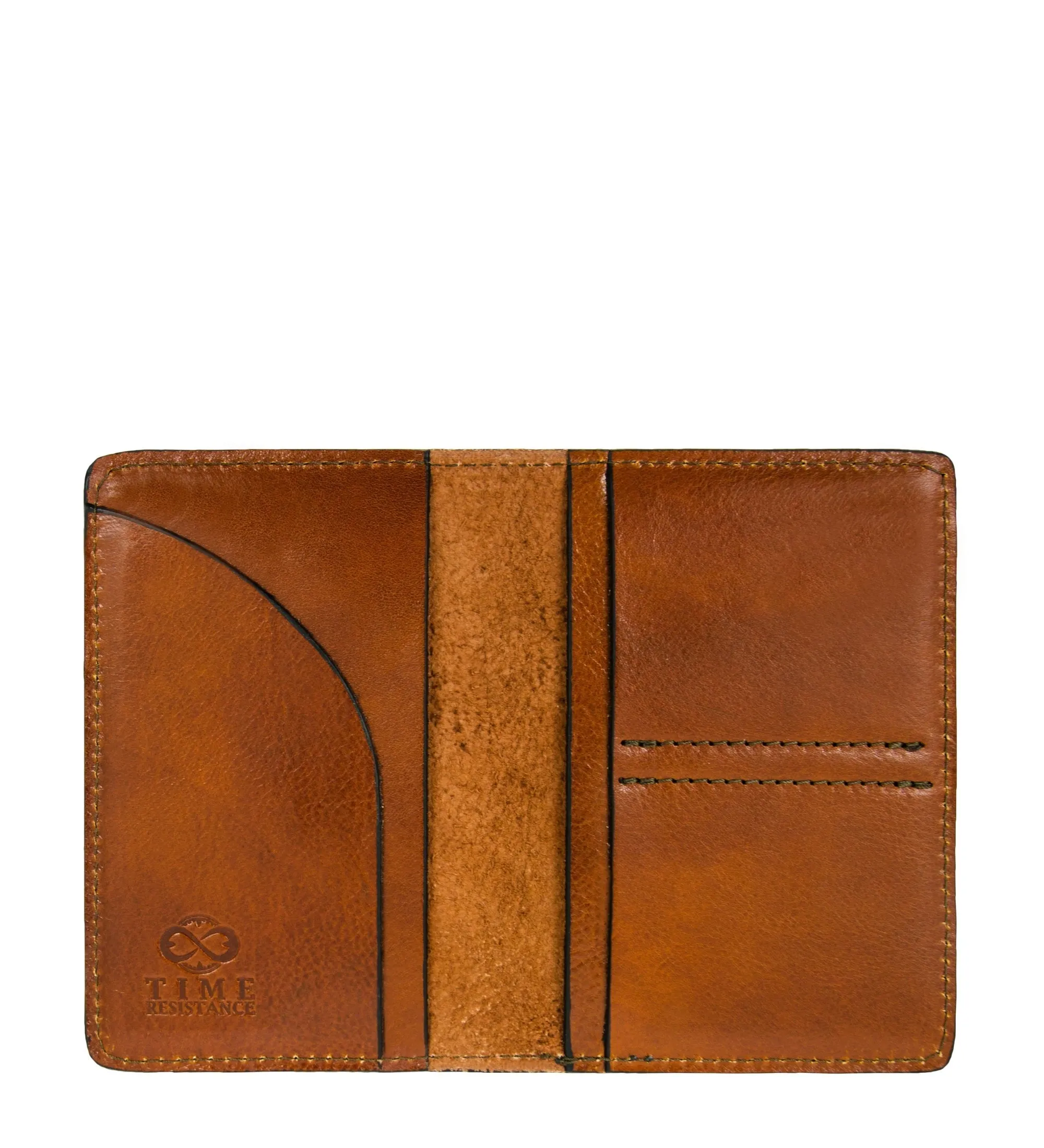 Small Leather Passport Holder - Gulliver's Travels