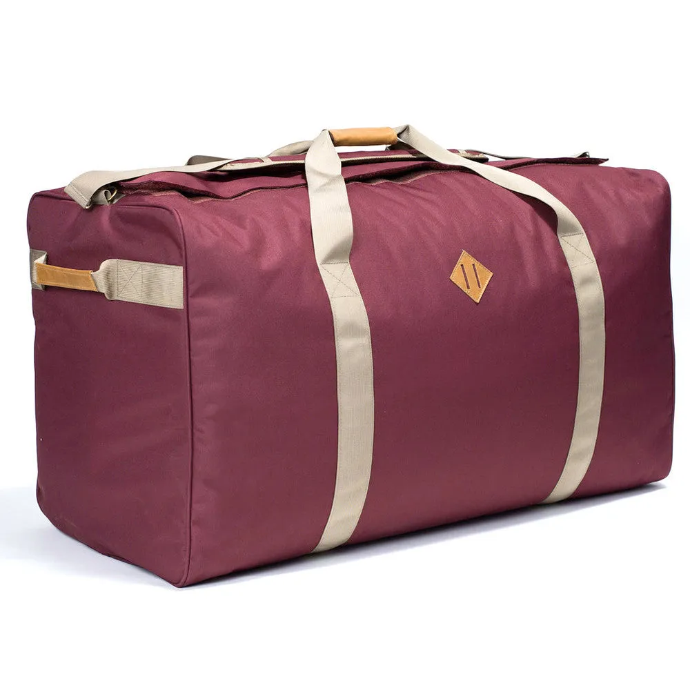 SMELL PROOF DUFFLE BAG "THE MAGNUM" - CRIMSON