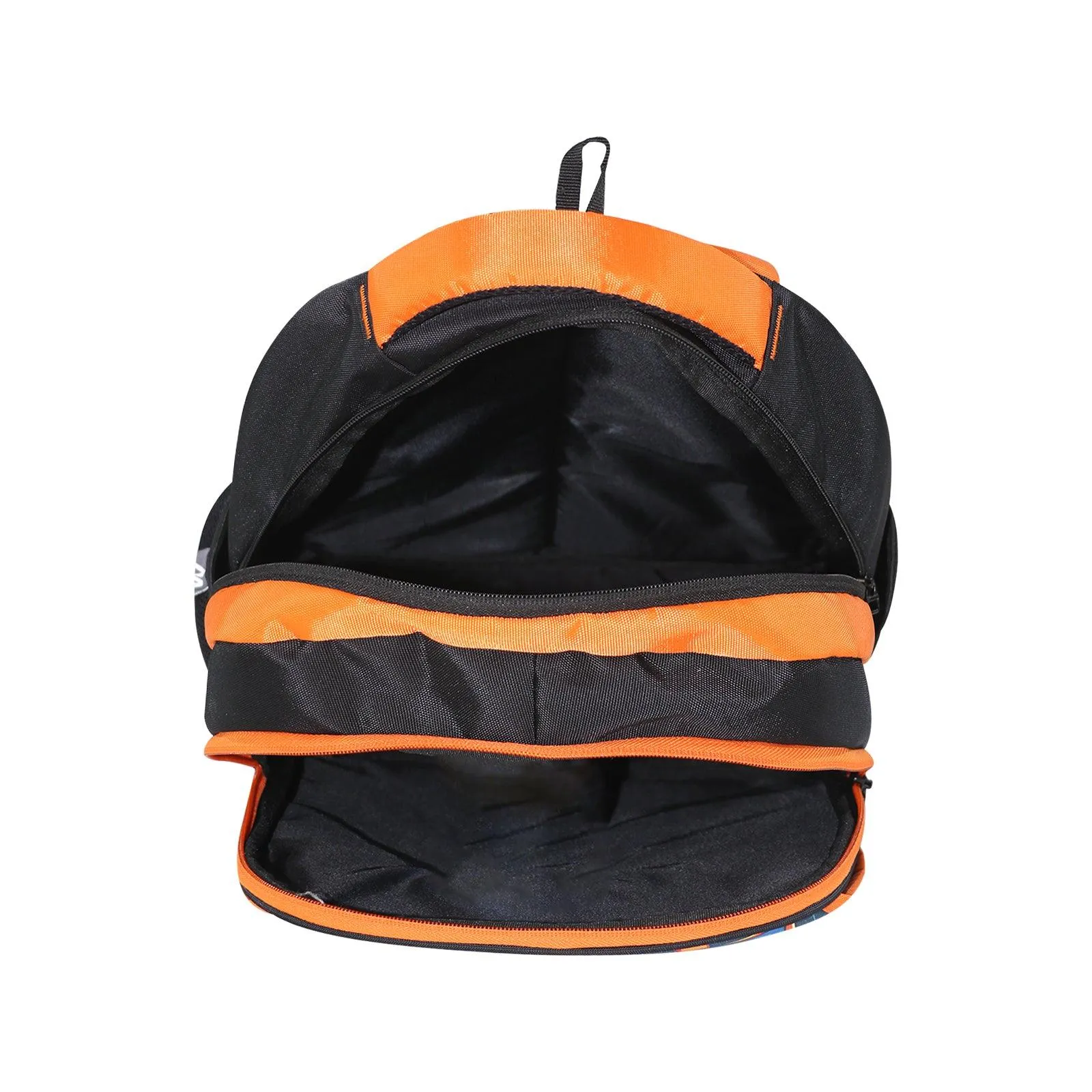 Smily Kiddos - Licensed Chhota Bheem Preschool Backpack III -Black & Orange