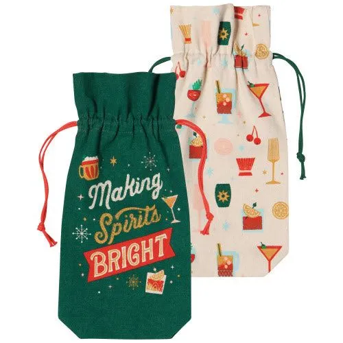 Spirits Bright Wine Bag