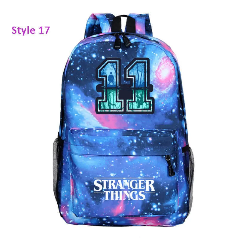 Stranger Things Backpack Bag Lightweight Travel Sports Bag For Kids Adults