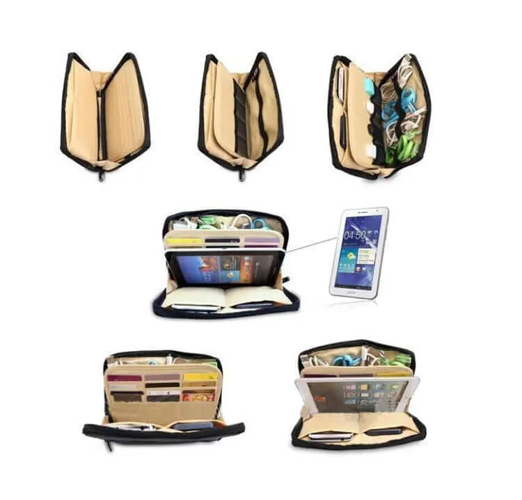 Tablet Case with Organizer and Notebook Bag