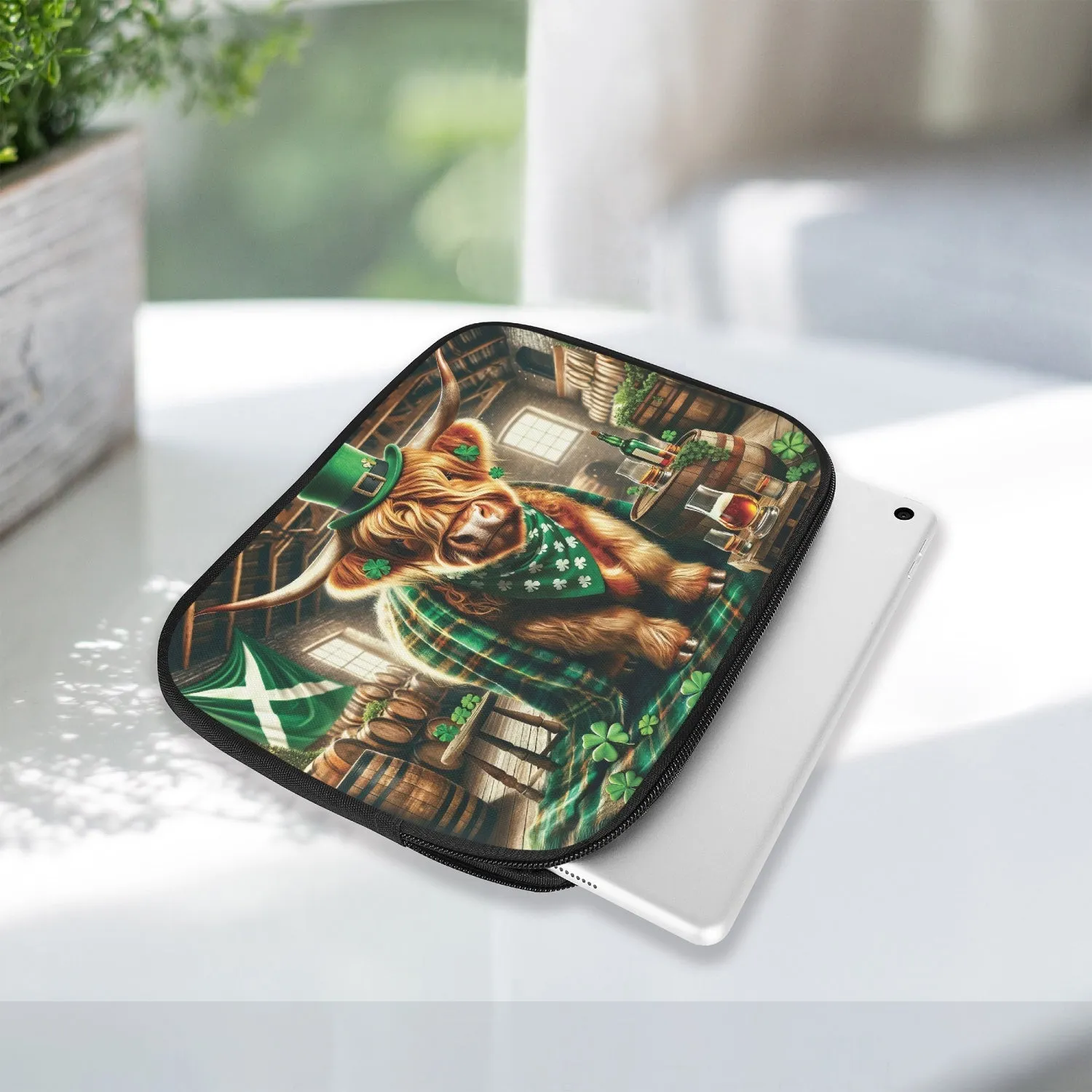 Tablet Sleeve - Highland Cow, awd-662