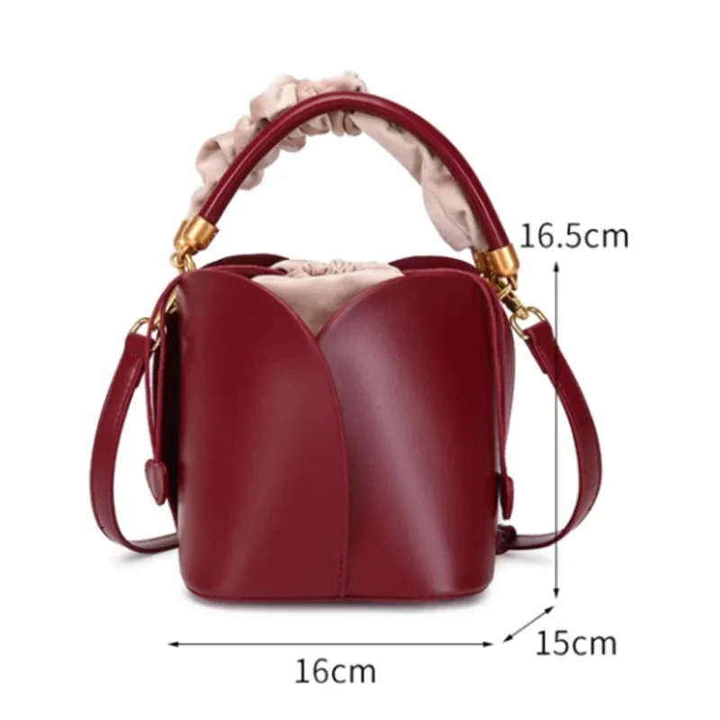 TAVIMART  -  Retro Women Bag Versatile Shoulder Bag New Popular Bucket Bag Crossbody Bag Women Handbag