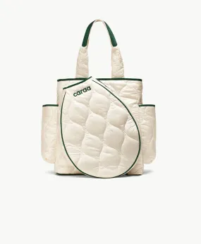 Tennis Quilted Backpack Tote