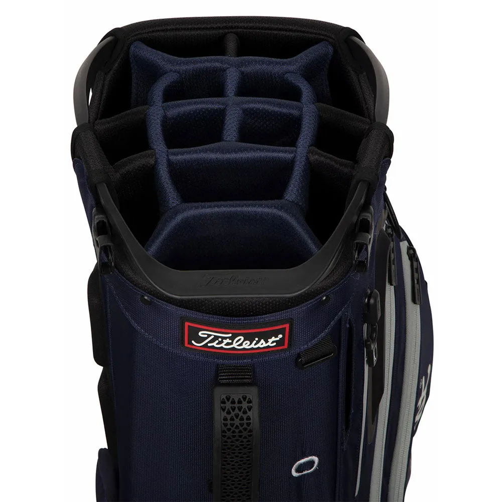 Titleist Hybrid 14 Stand Bag - Navy/Gray