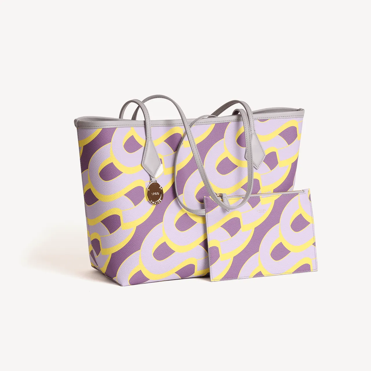 Tote Oversized Monogram Print