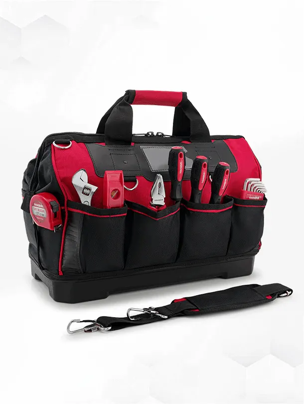 ToughHub 18 Inch Hard Base Tool Bag - THITB31018RHB