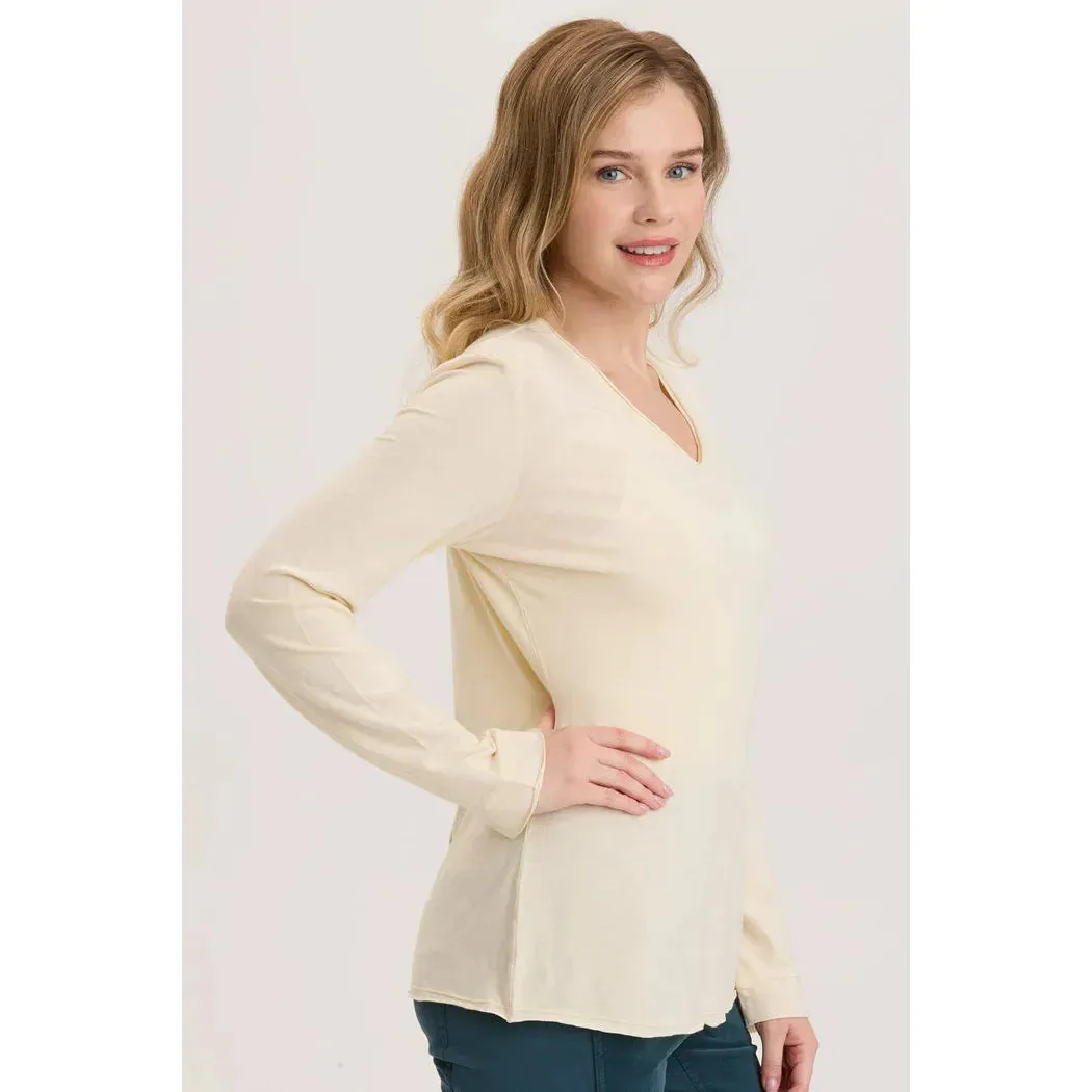 Trina Top in Toasted Almond