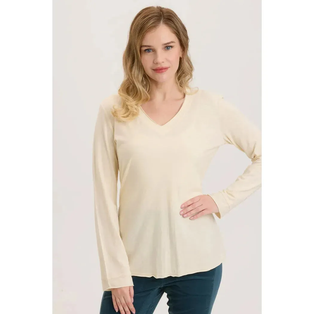 Trina Top in Toasted Almond