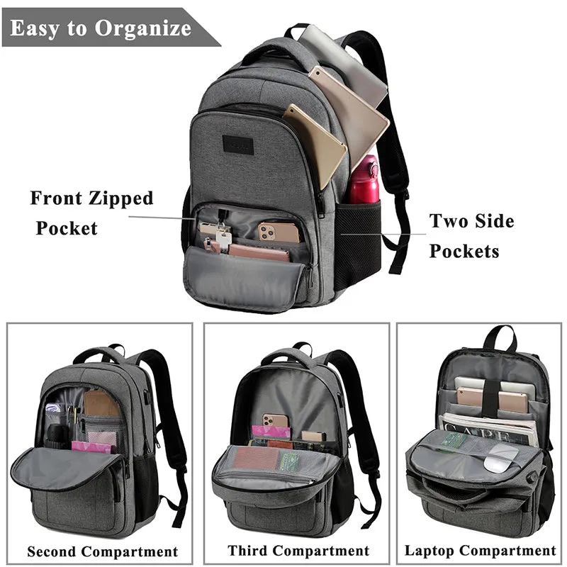 USB Port 15.6in Laptop Backpack