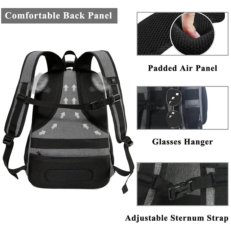 USB Port 15.6in Laptop Backpack