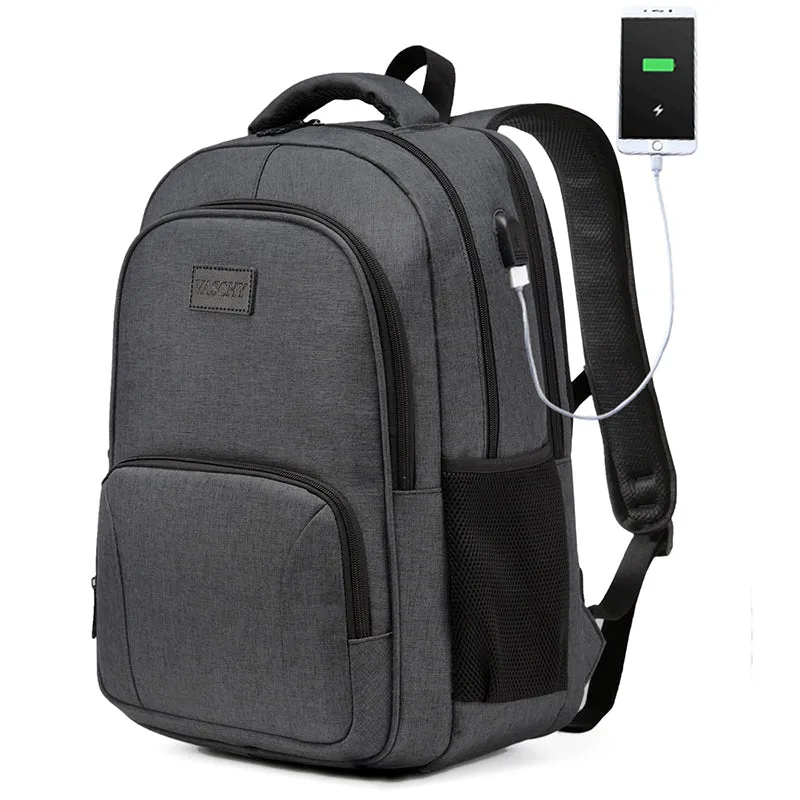 USB Port 15.6in Laptop Backpack