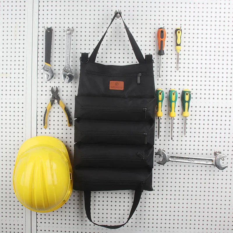 Vehicle Repair Tool Kit Thermal Canvas Household Electrician Bag Portable Hardware Tool Bag