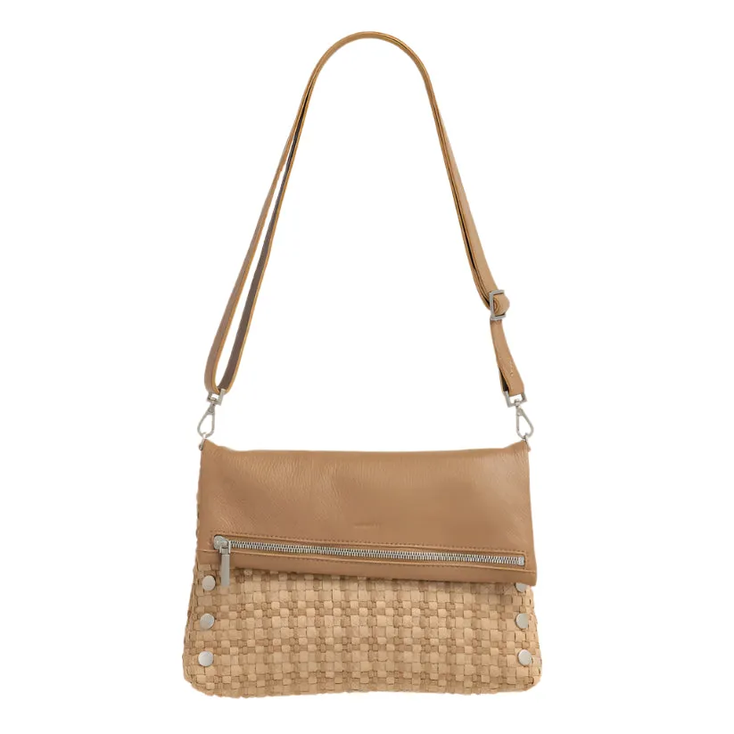 VIP LRG Handbag in Carpenter's Weave/Silver