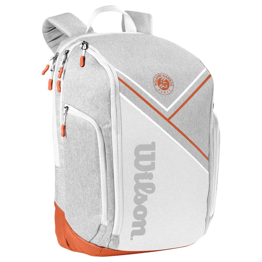 Wilson Roland Garros Super Tour Backpack 2022 - White