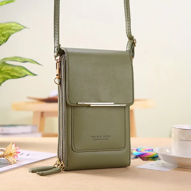 Women Bags Wallet Touch Screen Phone Crossbody Shoulder Strap Handbag