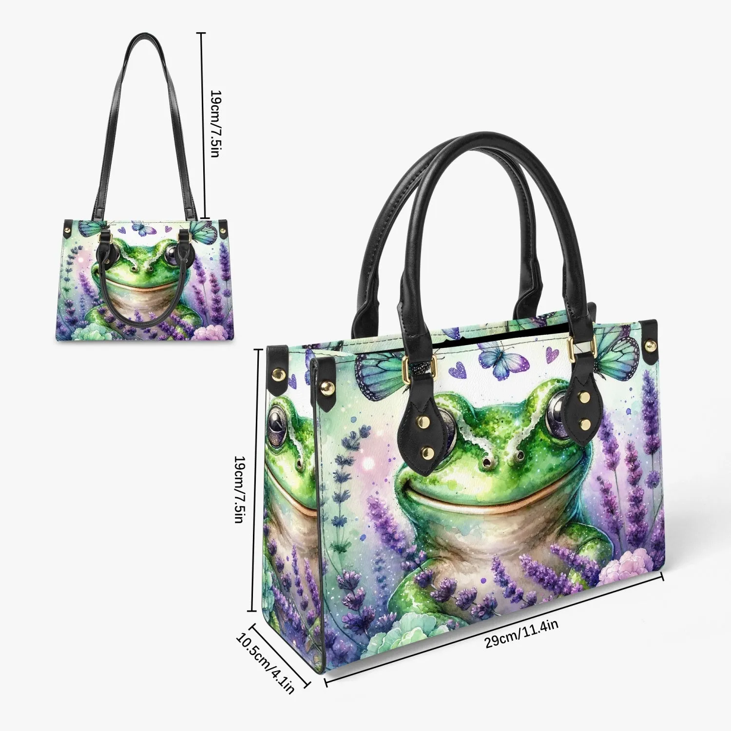 Women's Tote Bag - Long Strap Frog