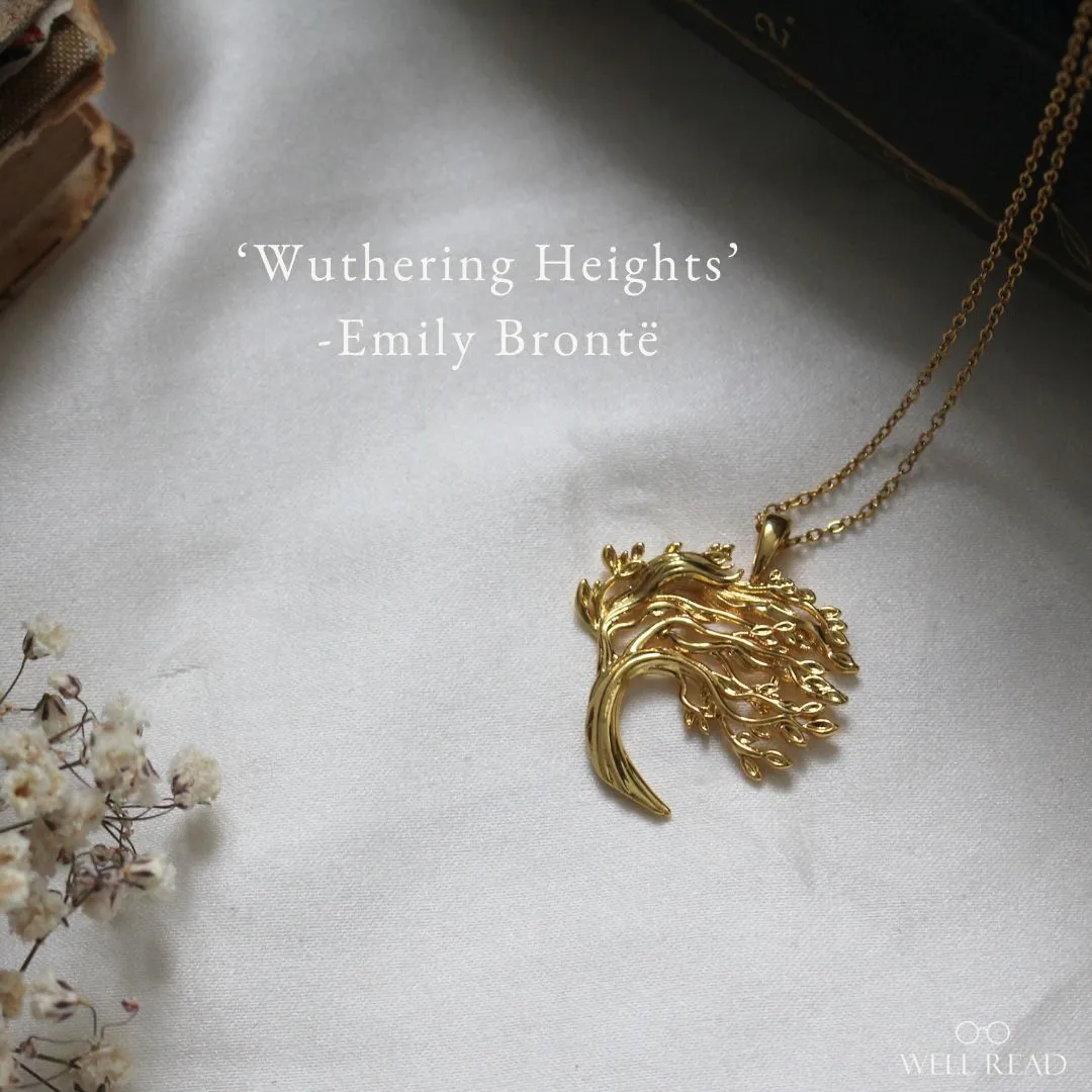 Wuthering Heights Bookish Pendant Necklace